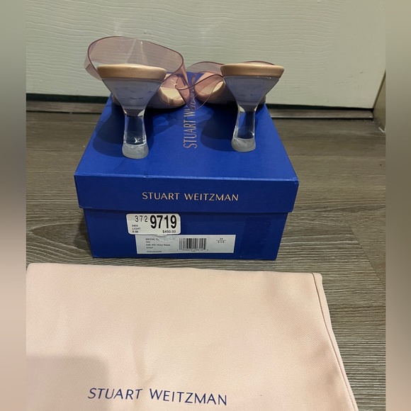 Stuart Weitzman Kristal clear polyvinyl sandals 8.5 - Picture 7 of 7